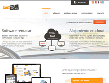 Tablet Screenshot of ibexrentacar.com